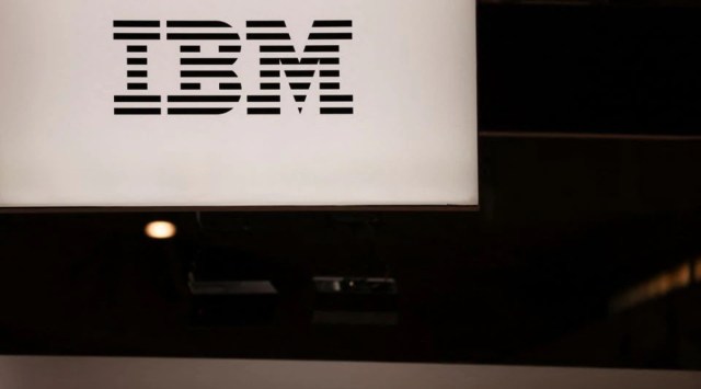 ibm logo reuters