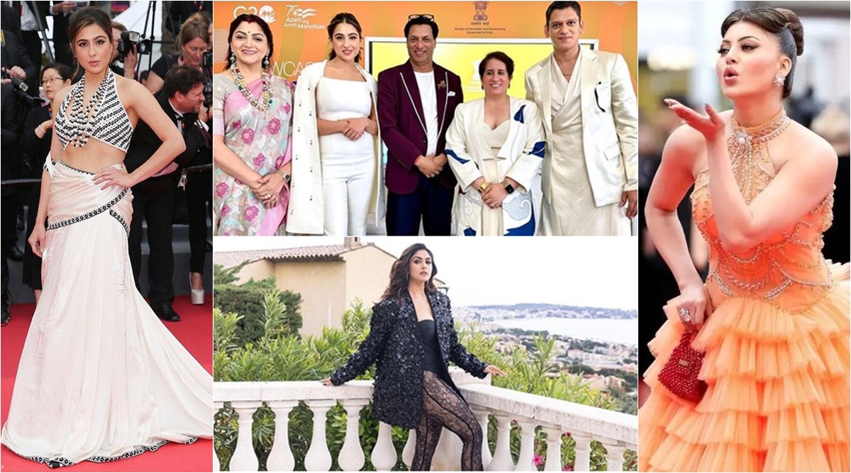 Sara Ali Khan-Urvashi Rautela walk the Cannes red carpet on Day 2 ...