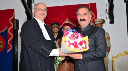 Justice M S Ramachandra Rao sworn in as 28th CJ of Himachal High Court