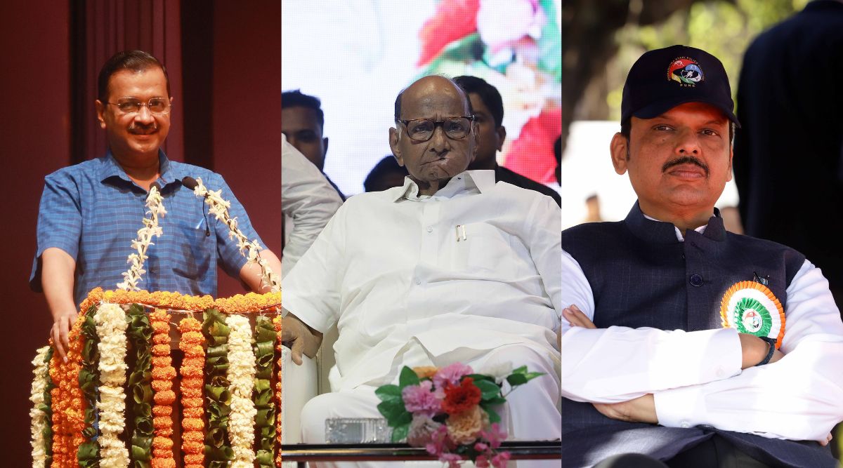 kejriwal pawar fadnavis