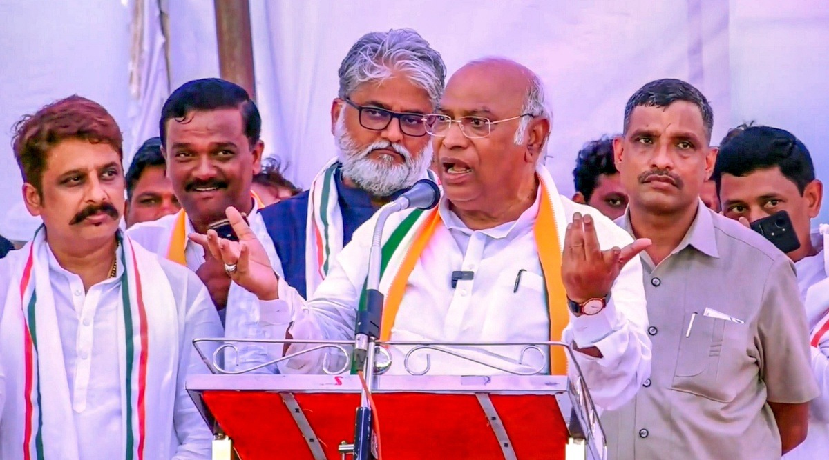 Mallikarjun Kharge in Karnataka