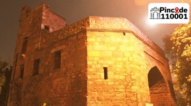 Khooni Darwaza, delhi monument, 1857 Revolt, 1857 sepoy mutiny, 1857 sepoy Revolt, Maulana Azad Medical College, Delhi news, New Delhi, Indian Express, current affairs