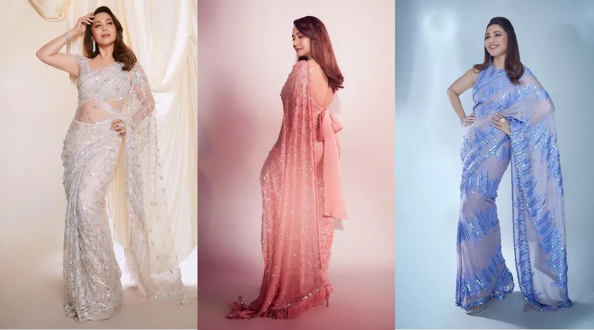 On Madhuri Dixit’s birthday, take a look at her best sari moments