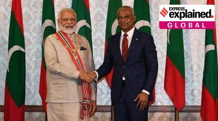 maldives Solih with PM Modi