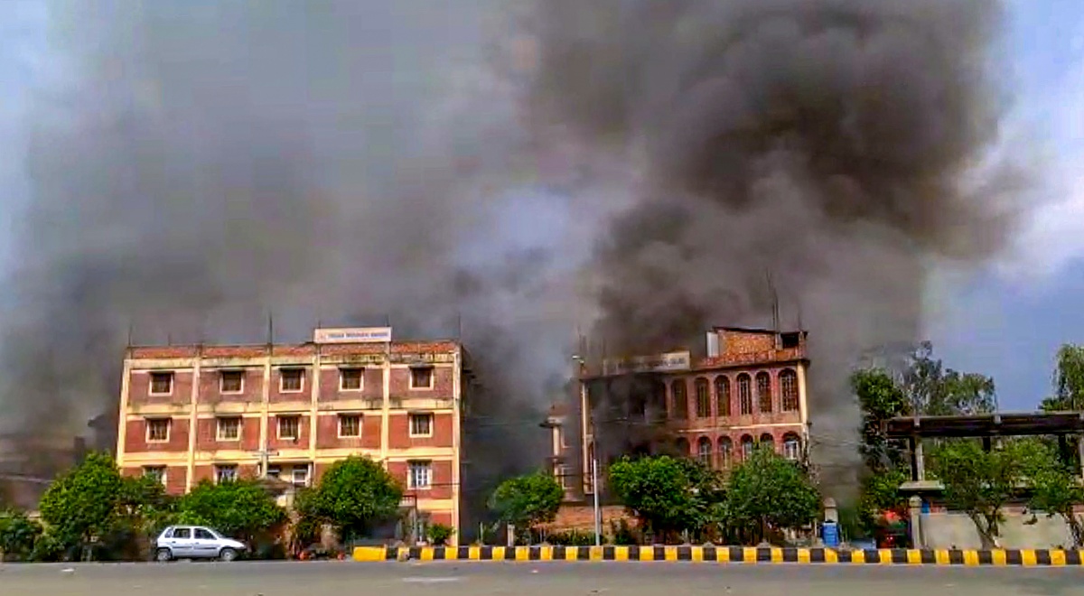 Violence breaks out in Imphal