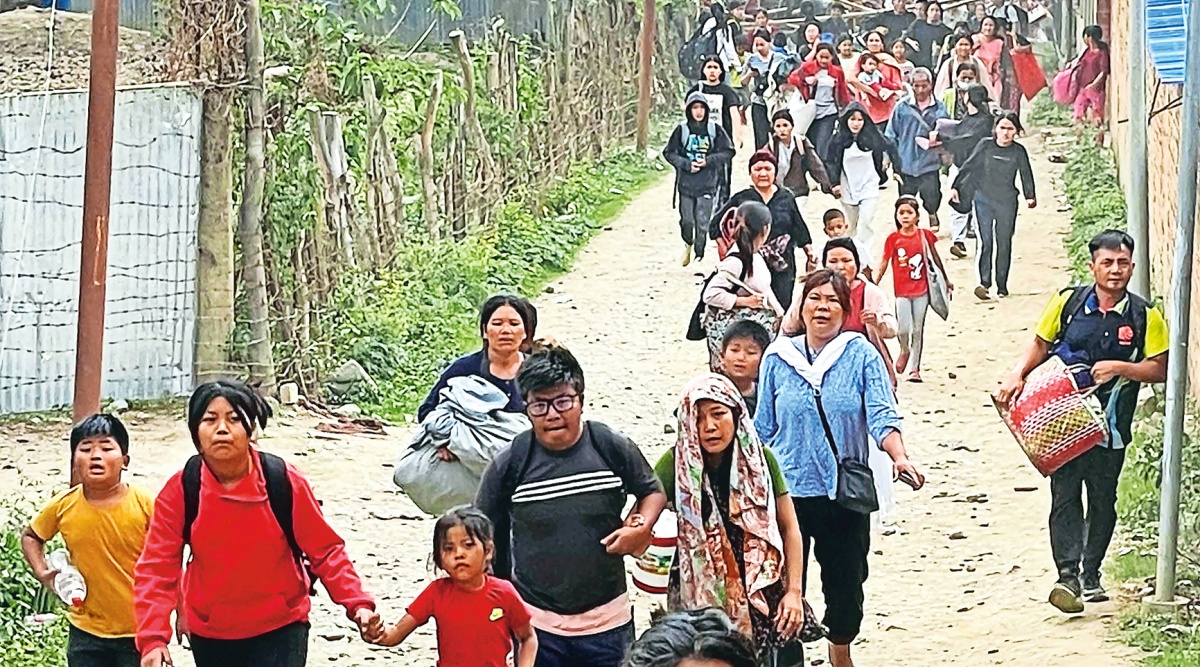Manipur Violence : मणिपुर में हालात धीरे-धीरे हो रहे सामान्य, कर्फ्यू में ढील-Manipur Violence: Situation is slowly becoming normal in Manipur, curfew relaxed