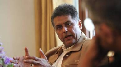manish tiwari, congress, karnataka, indian express