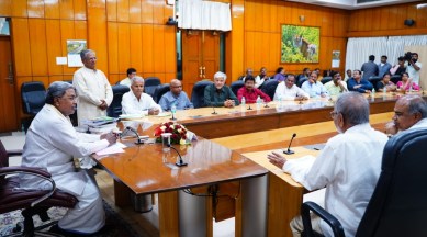 meeting siddaramaiah, indian express