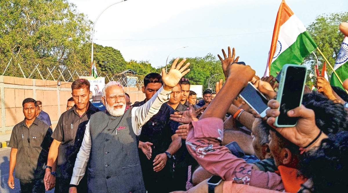 How the BJP pulled out all the stops to welcome PM Narendra Modi to Palam airport