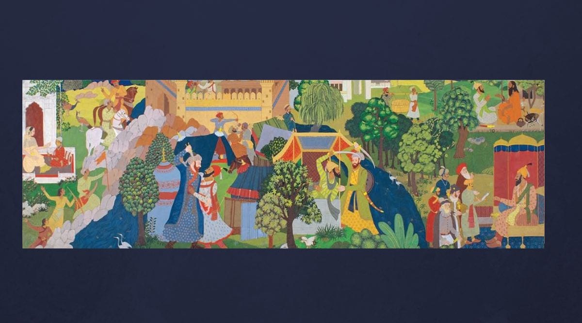 murals in parliament