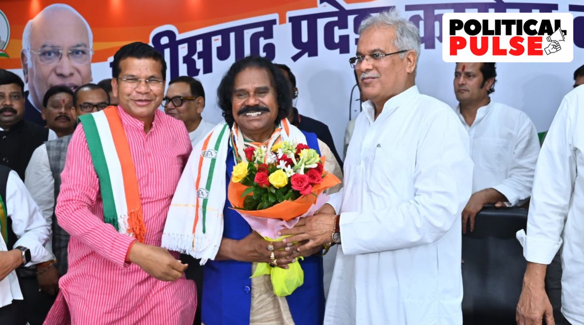 Nand Kumar Sai, senior tribal leader and former BJP MP, joins ...