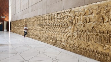 samudra manthan mural new parliament naresh kumawat