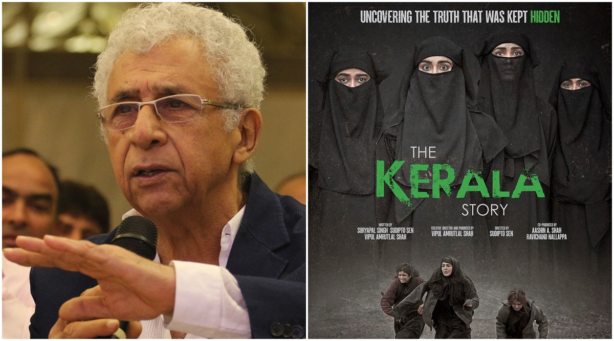 Naseeruddin Shah says he has no intention of watching The Kerala Story: ‘Worthwhile films are collapsing because…’ - The Indian Express