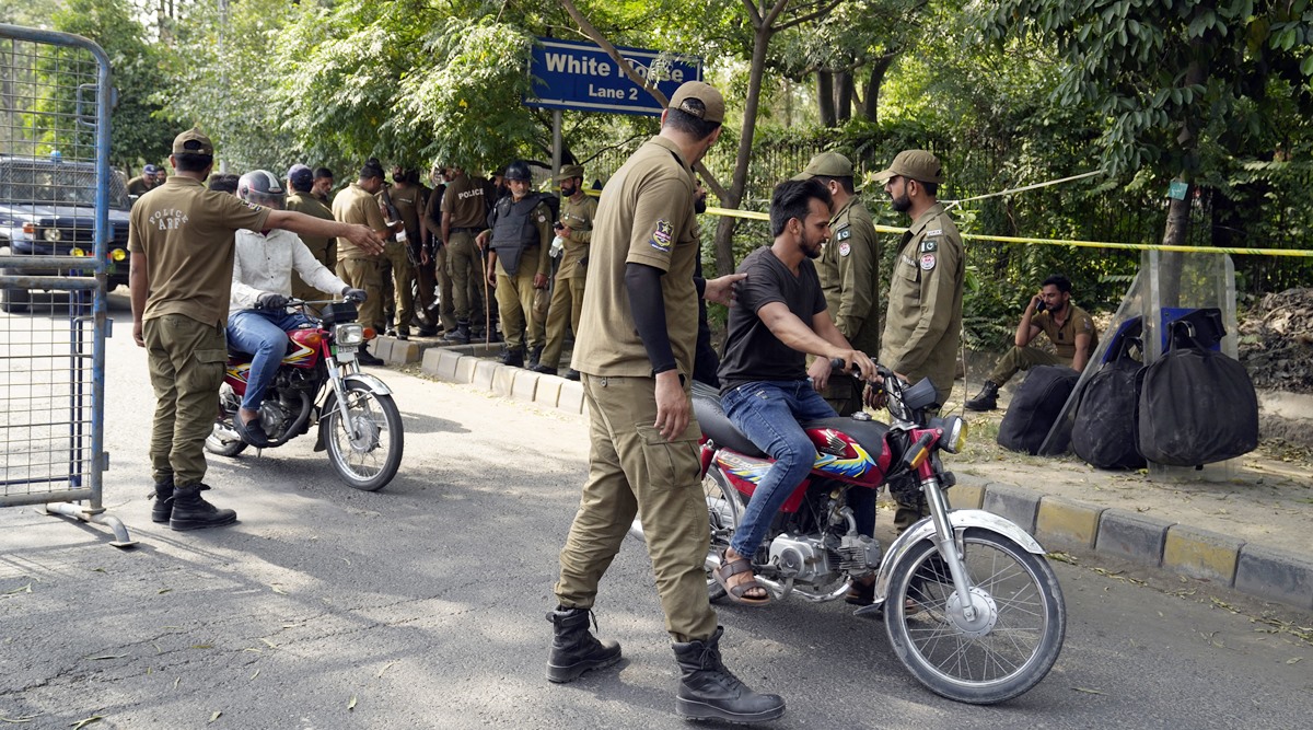 Pakistani police surround Imran Khan’s home, claim former leader is ...
