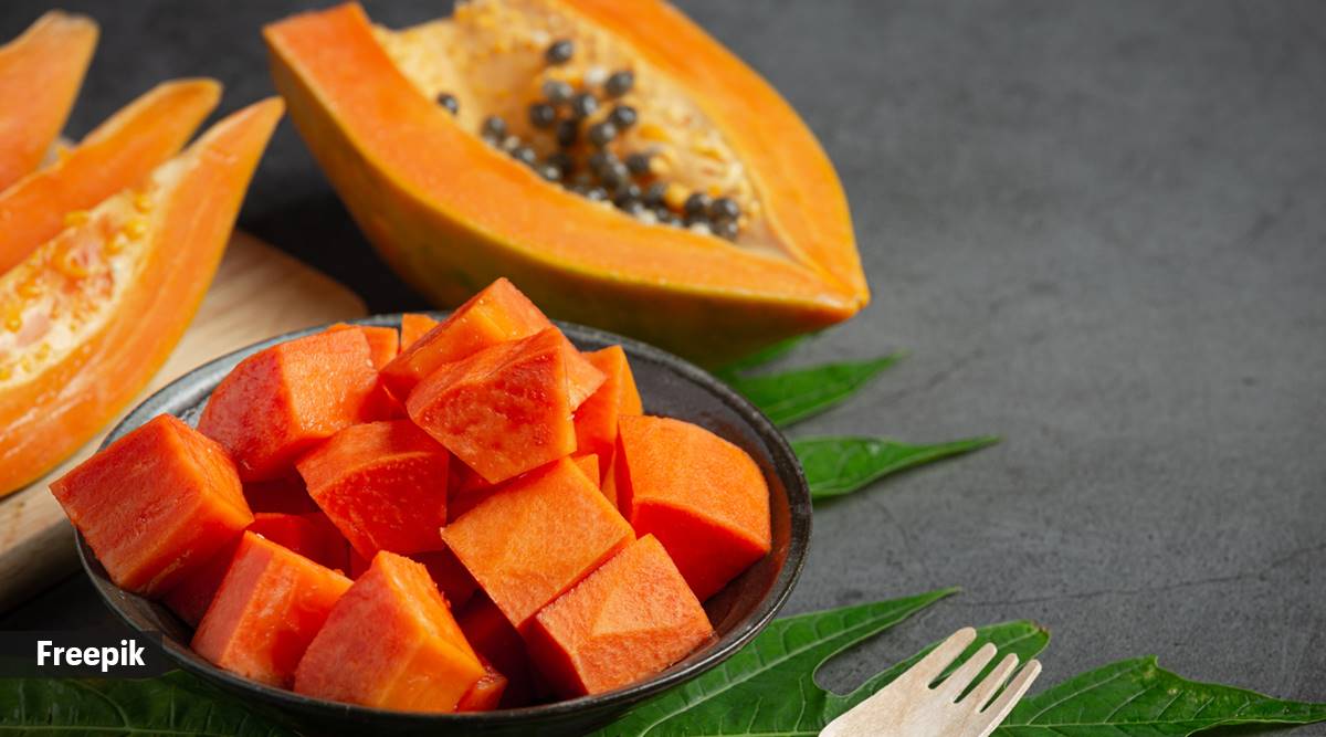 Papaya is an excellent source of vitamins A and C, folic acid, and potassium.