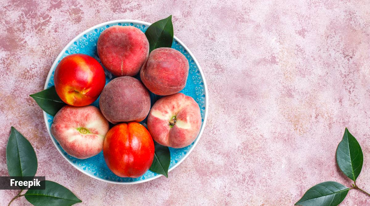 : The presence of beta-carotene in peaches has been linked to promoting eye health and reducing the risk of age-related macular degeneration (AMD).