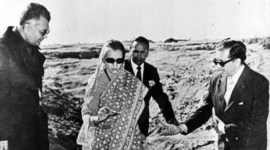 India's first nuclear test at Pokhran