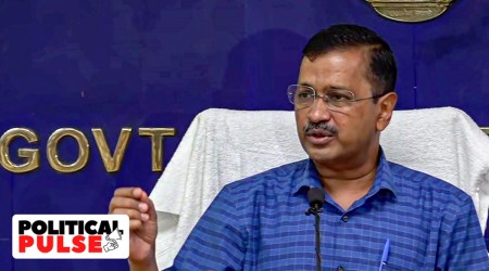 Kejriwal addresses media