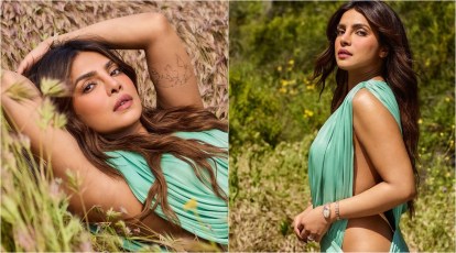 Priyanka Chopra Sister Sex Video - Priyanka Chopra poses for sizzling magazine photoshoot 'on a particularly  hot day', Nick Jonas reacts | Bollywood News - The Indian Express