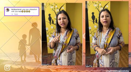 Punjabi woman speaks on mother's day