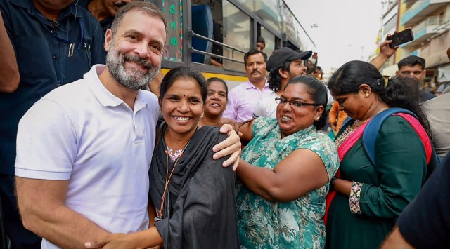 Rahul Gandhi in Bengaluru