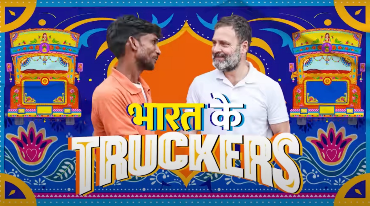 rahul gandhi truck yatra