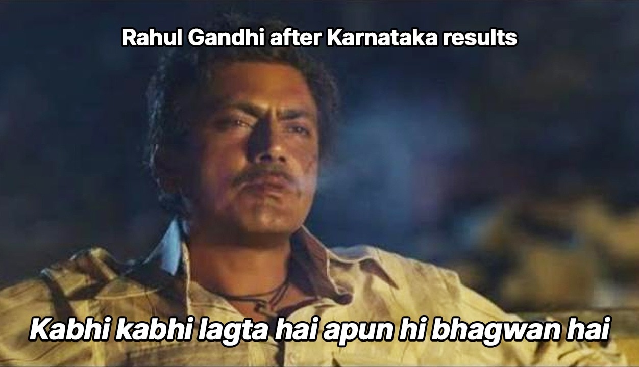 ‘Aaj khush to bahut hoge tum’: Memes defining Karnataka election ...