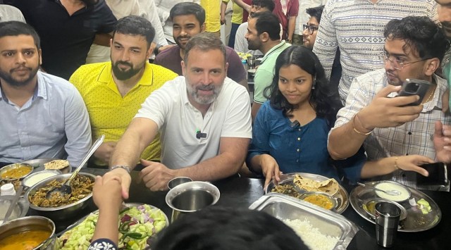 rahul gandhi DU