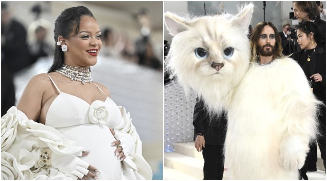 Met Gala 2023: Pregnant Rihanna rocks the red carpet, Jared Leto comes ...