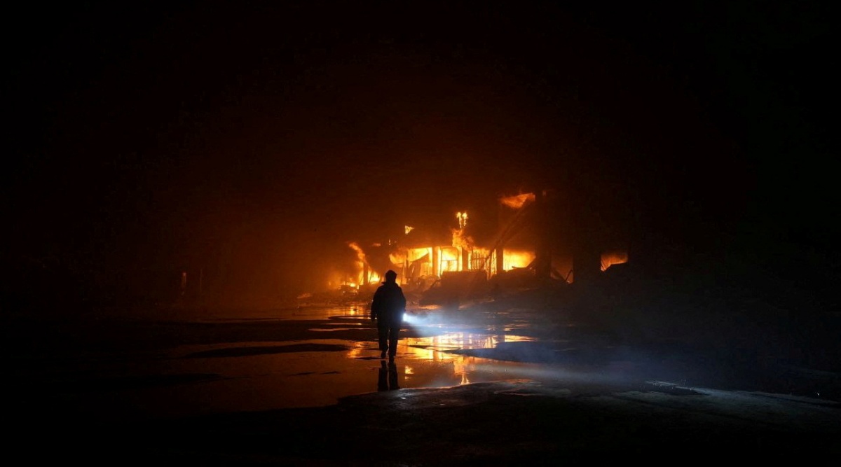 Ukraine Beach Porn - Russian shelling hits power networks in five Ukrainian regions | World  News,The Indian Express