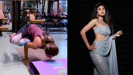 Shilpa Shetty is a yoga enthusiast