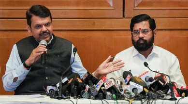 Shinde and Fadnavis address media