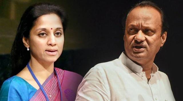 Sharad Pawar, ajit pawar, supriya sule, indian express