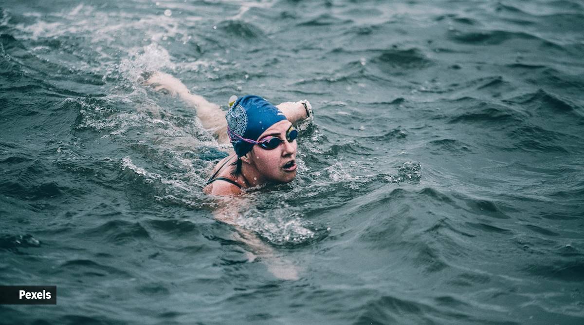 wimming is not only a great calorie-burning exercise, but it also helps build lean muscle mass.