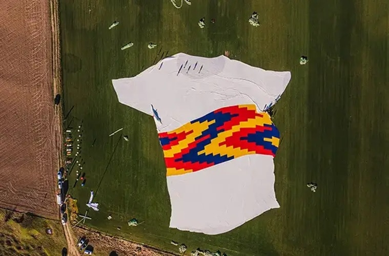 Guinness World Record Check out the world’s largest Tshirt made