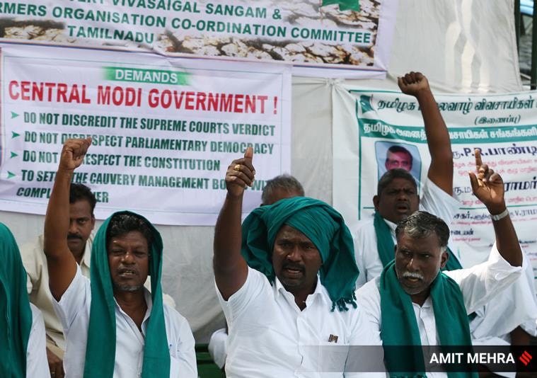 tamil nadu farmers protest