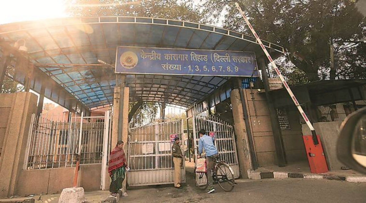 tihar jail, delhi, officials transfer, indian express