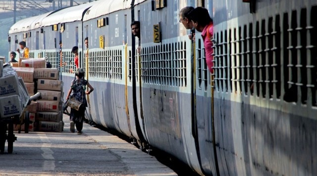 a train