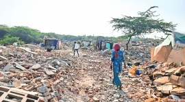Tughlaqabad demolition, Tughlaqabad, Tughlaqabad rehabilitation, Tughlaqabad’s Bengali Colony, Delhi news, New Delhi, Indian Express, current affairs