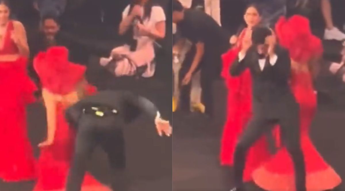 IIFA 2023: Vicky Kaushal trips as Rakhi Sawant accidentally bumps into him while dancing to Katrina Kaif’s song. Watch