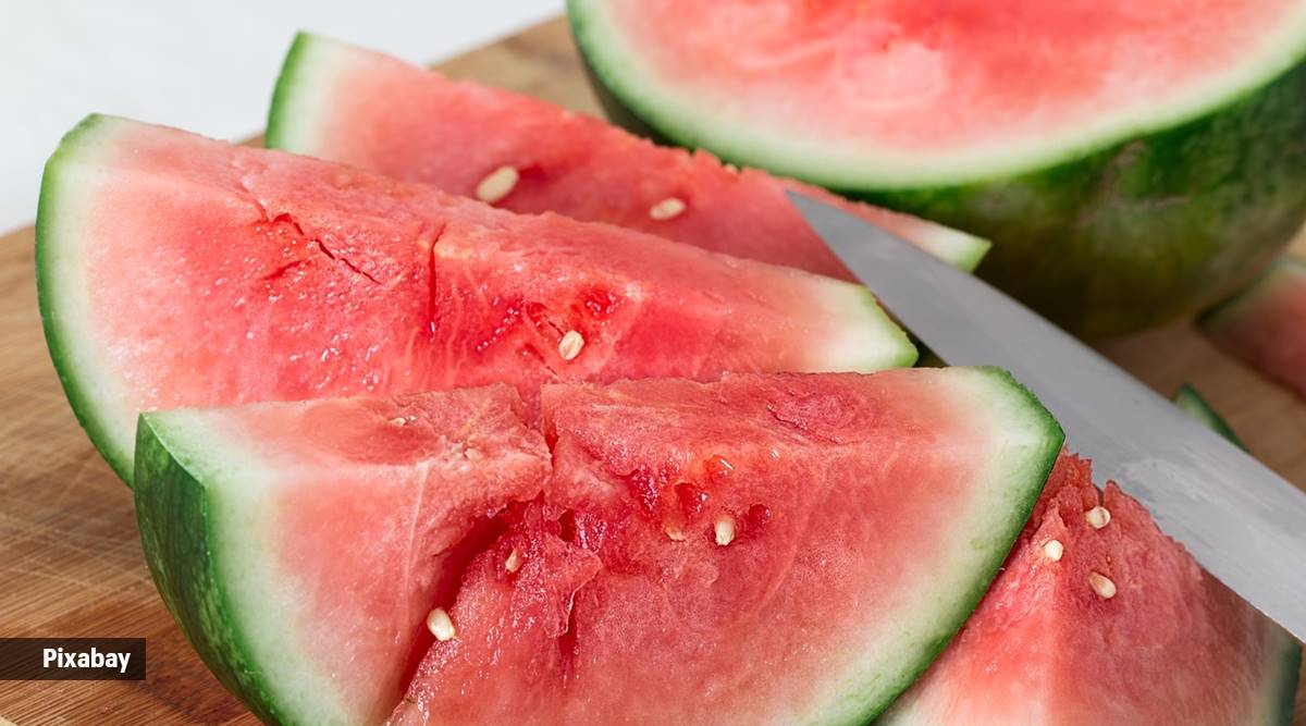 Watermelon contains vitamin A, which is essential for maintaining healthy eyesight and promoting good skin health.
