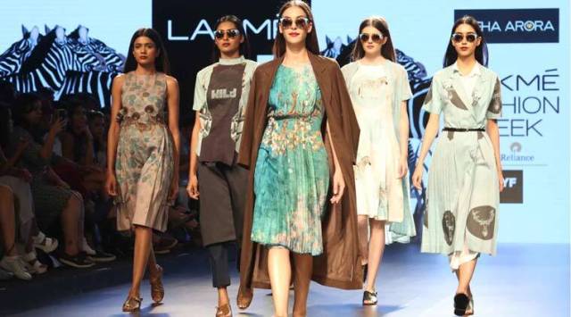 Three-day Lulu Fashion Week, fashoion show at Lulu mall, Lucknow's Lulu mall, special children's fashion show, closing ceremony on lulu mall fashion show, indian express, indian express news