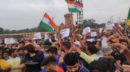 wrestlers protest