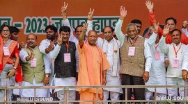 Yogi Adityanath, gangster Anil Dujana, Uttar Pradesh Special Task Force, mafia raj, Uttar Pradesh local body polls, urban local body polls, indian express, indian express news