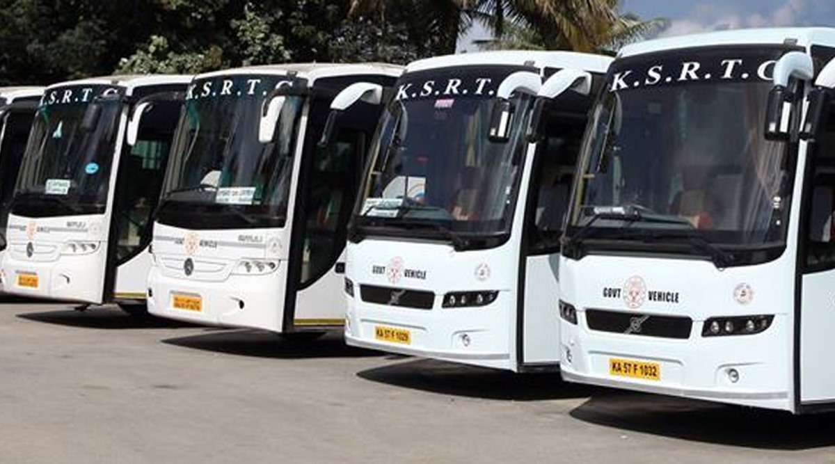 KSRTC issues note on safety to its staff day after student falls off moving bus, dies in Karnataka's Haveri district | Bangalore News, The Indian Express