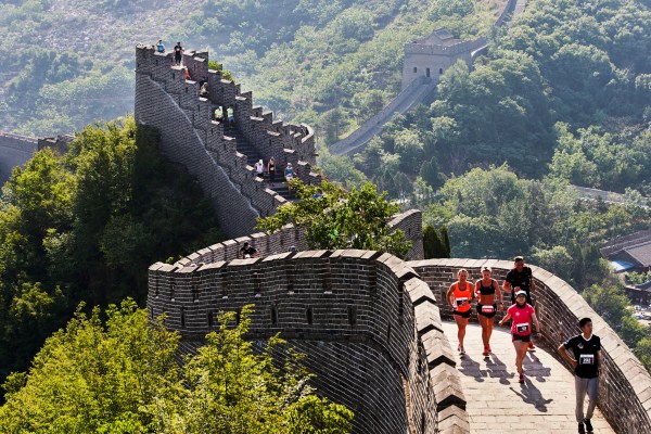 The Great Wall Marathon. Picture: Albatros Adventure Marathon