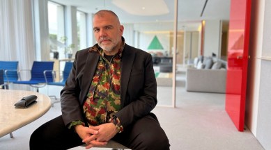 Roberto Cavalli, Disruptive capsule collection, Traditional catwalk calendar, Rebranding fashion label, Shaky years, Fausto Puglisi, 1994 print, Greek myth of Leda and the swan, Wild Leda line, London's Selfridges department store