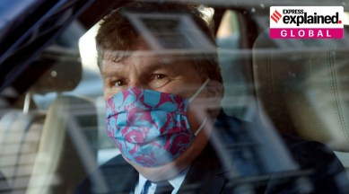 Hedge fund manager Odey leaves Westminster Magistrates' Court in London