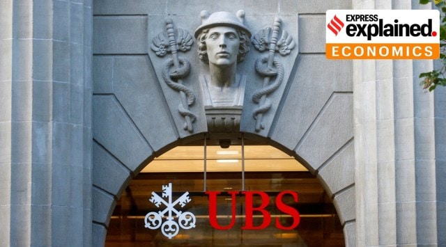 The logo of Swiss bank UBS is seen at its headquarters in Zurich, Switzerland, October 25, 2022.