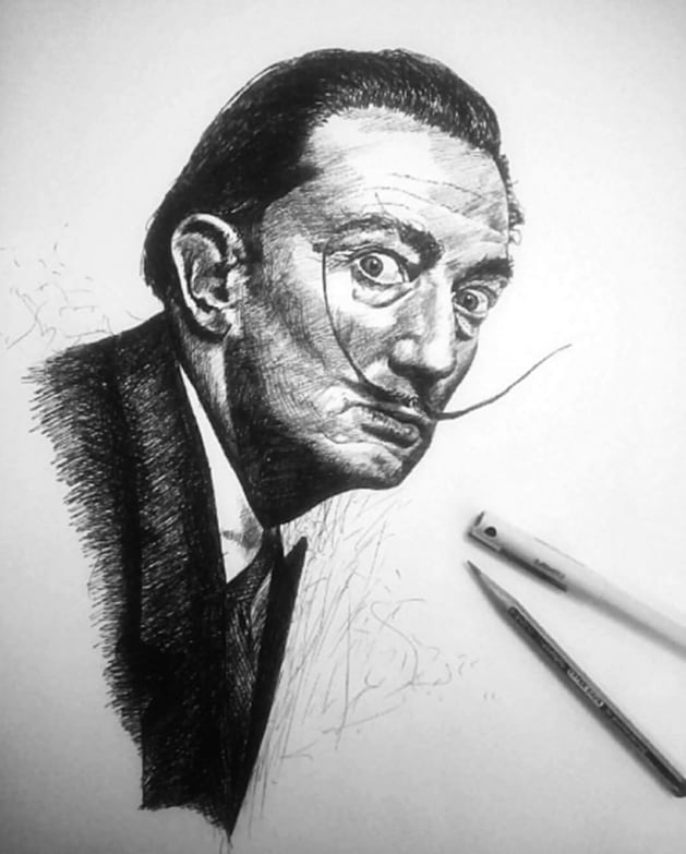 art, artworks, pen and ink, art exhibition, biswajit das, new delhi art gallery, new delhi art exhibition, new delhi, india, artist, indian express